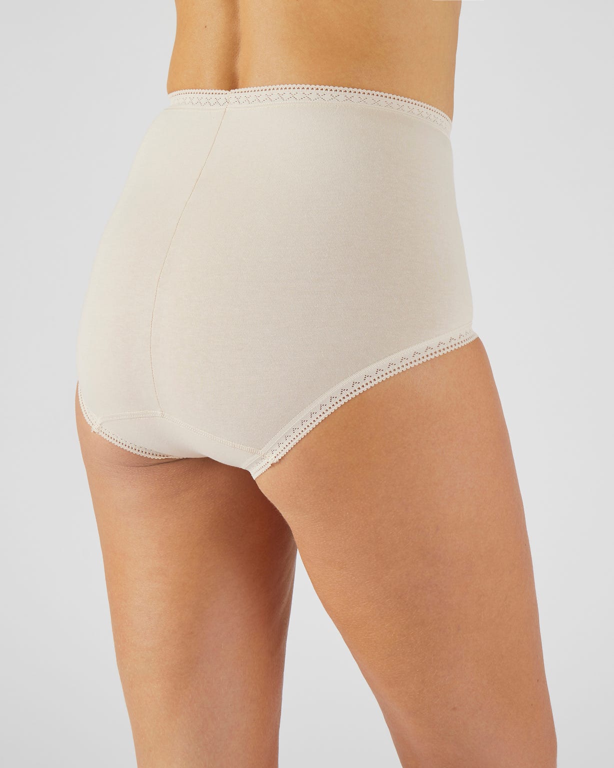 Lot de 3 culottes maxi coton stretch + 1 GRATUITE.
