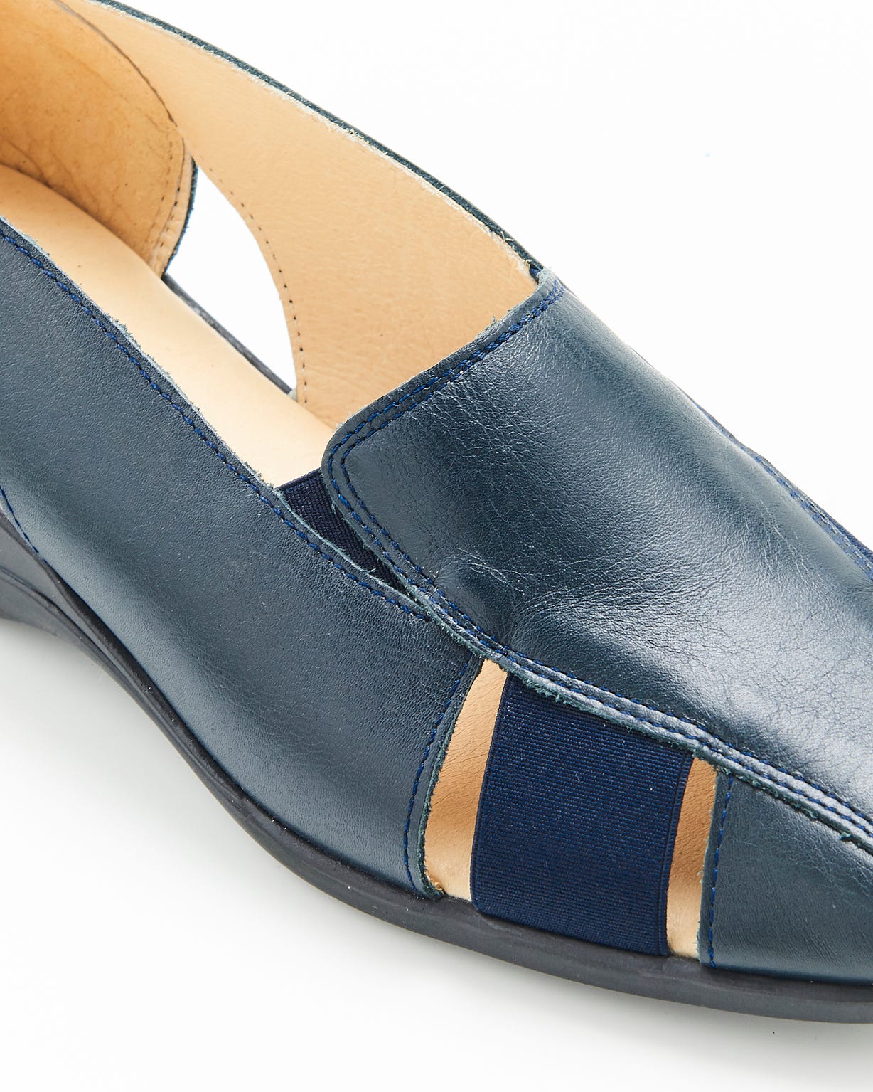 Mocassins dessus cuir