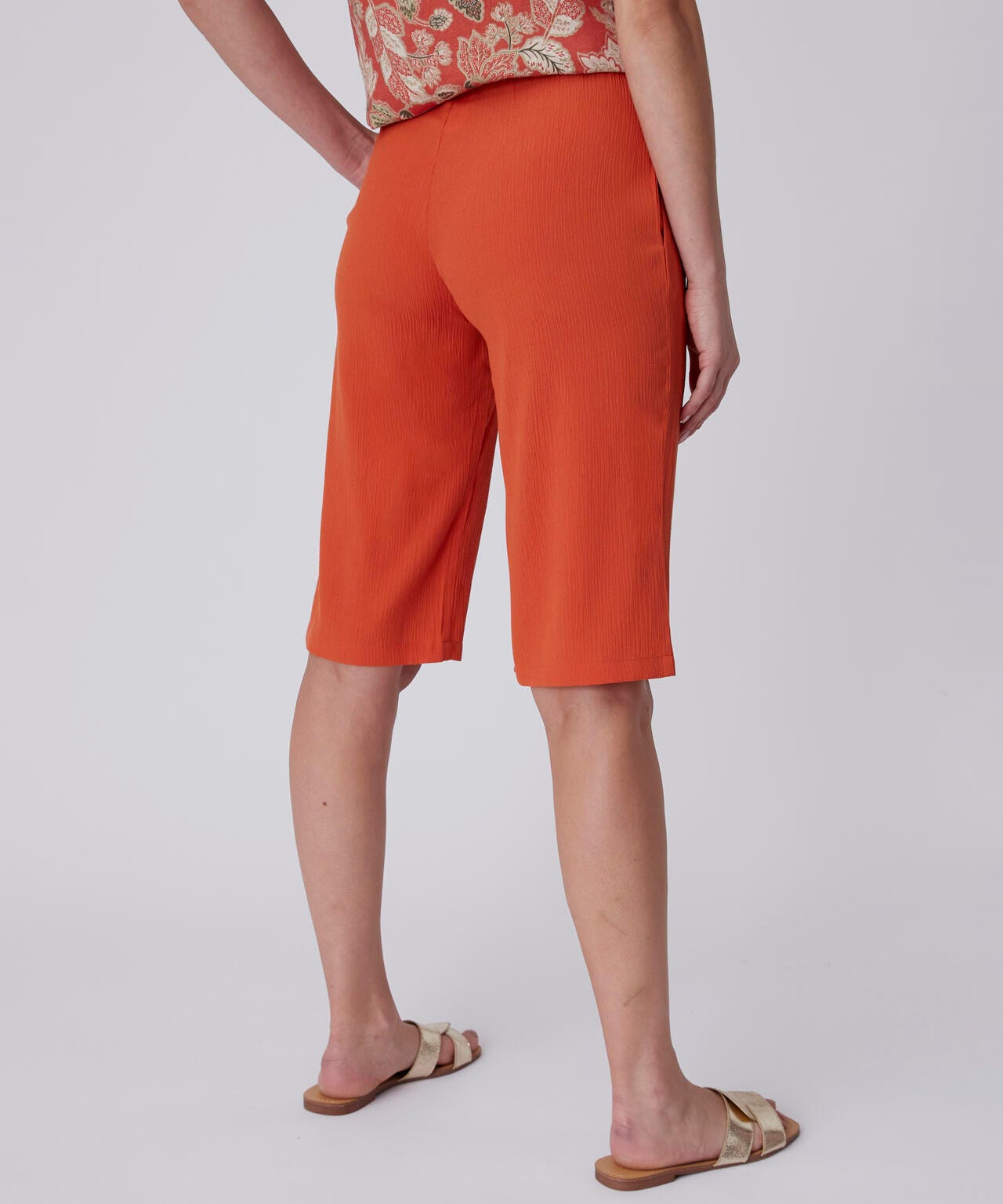 Bermuda crépon léger