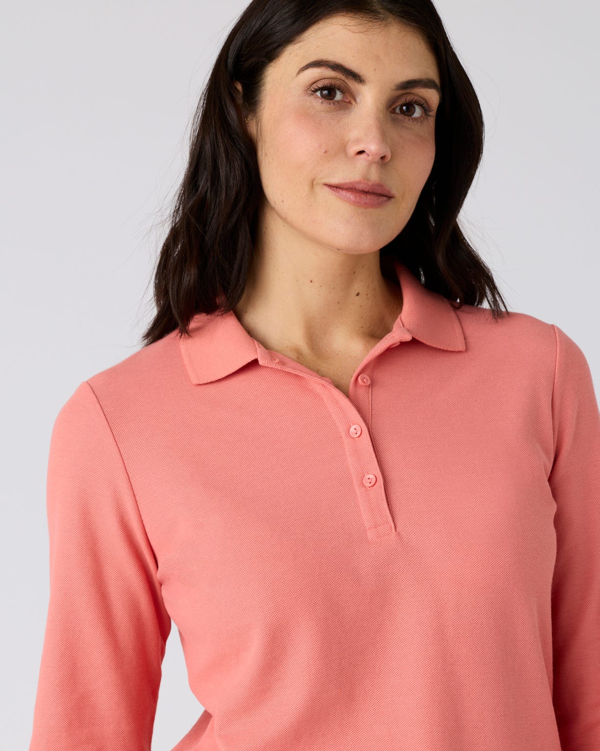 Polo maille piquée