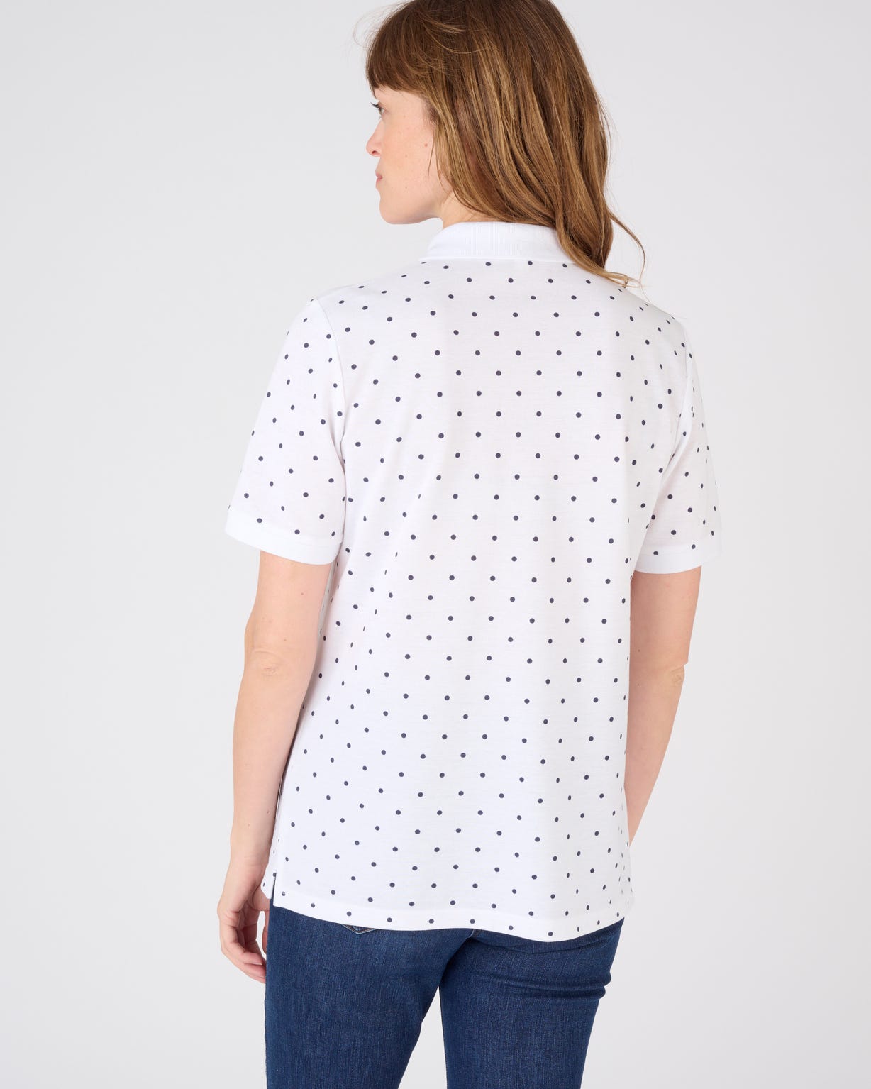 Polo maille piquée