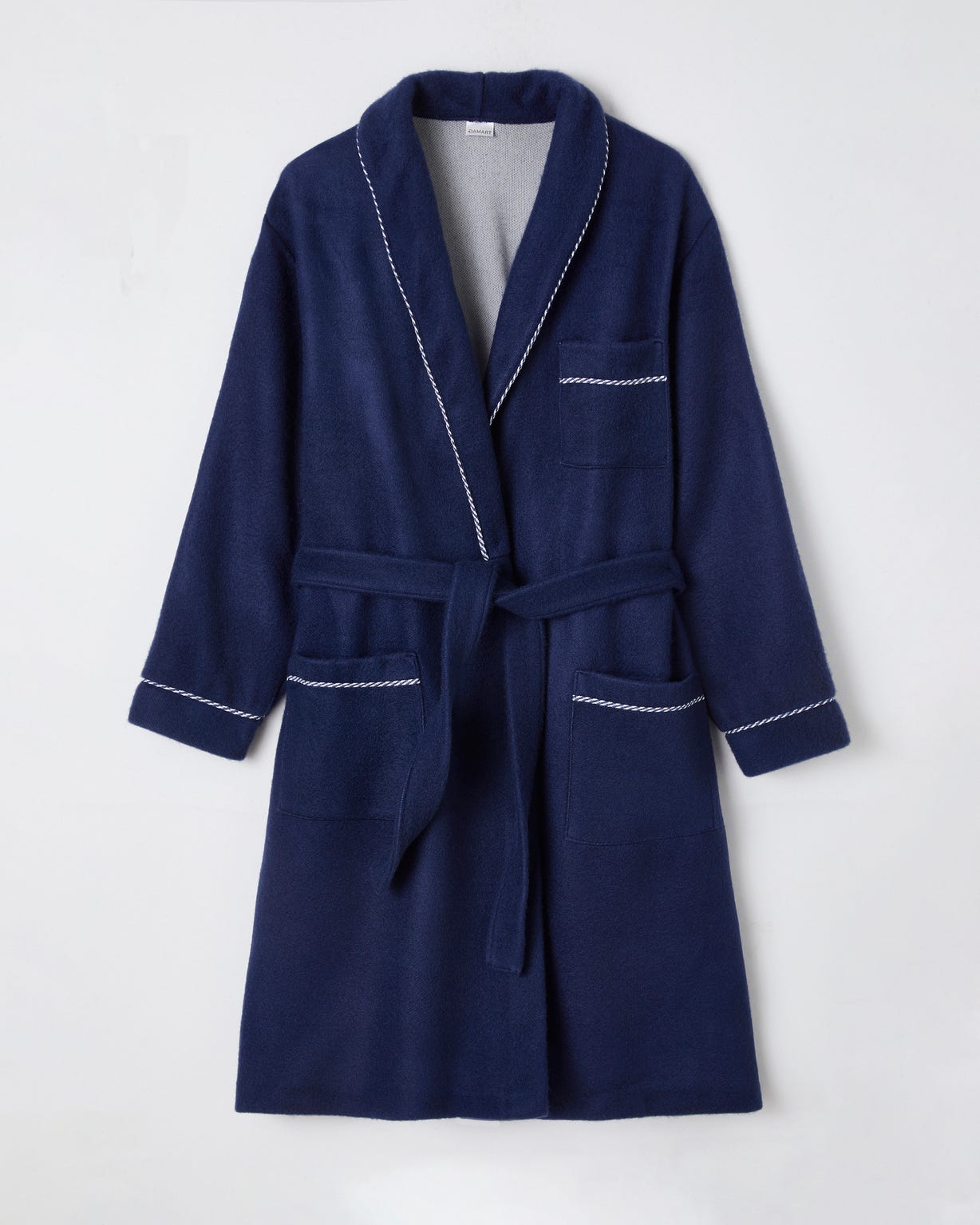 Robe de chambre en molleton Courtelle®, manches longues