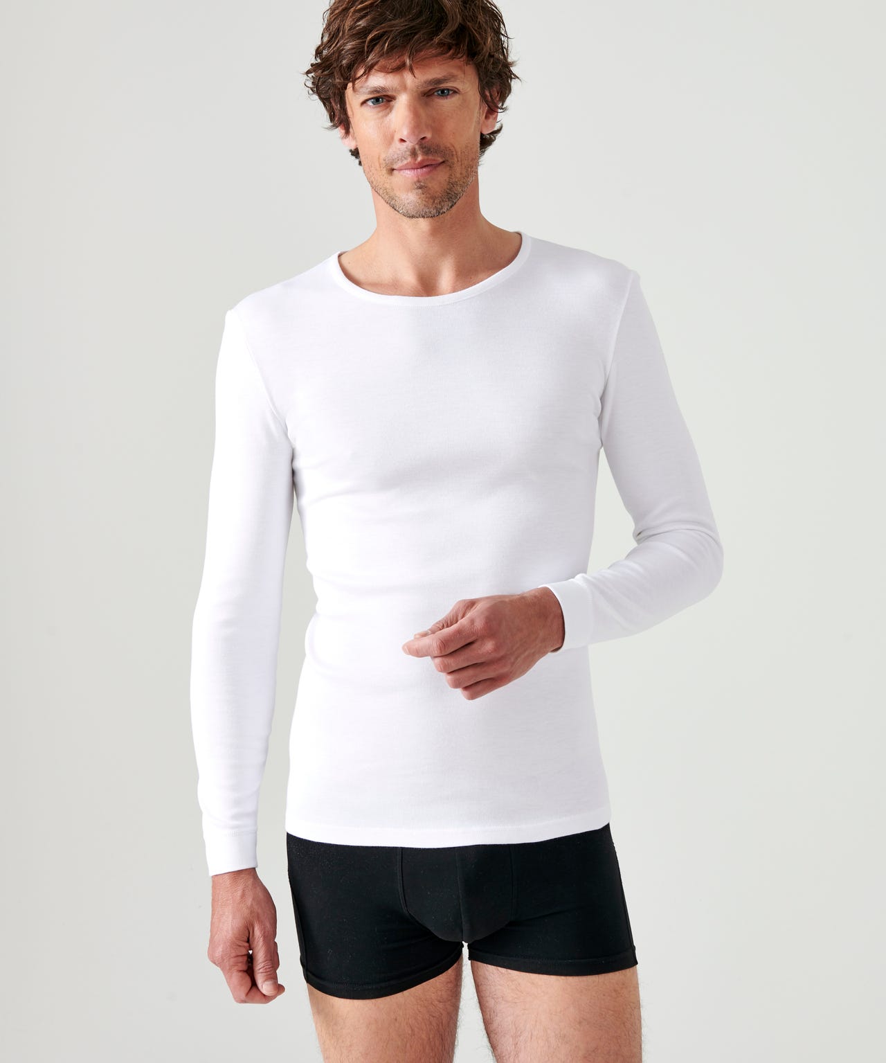 T-shirt Thermolactyl manches longues maille interlock