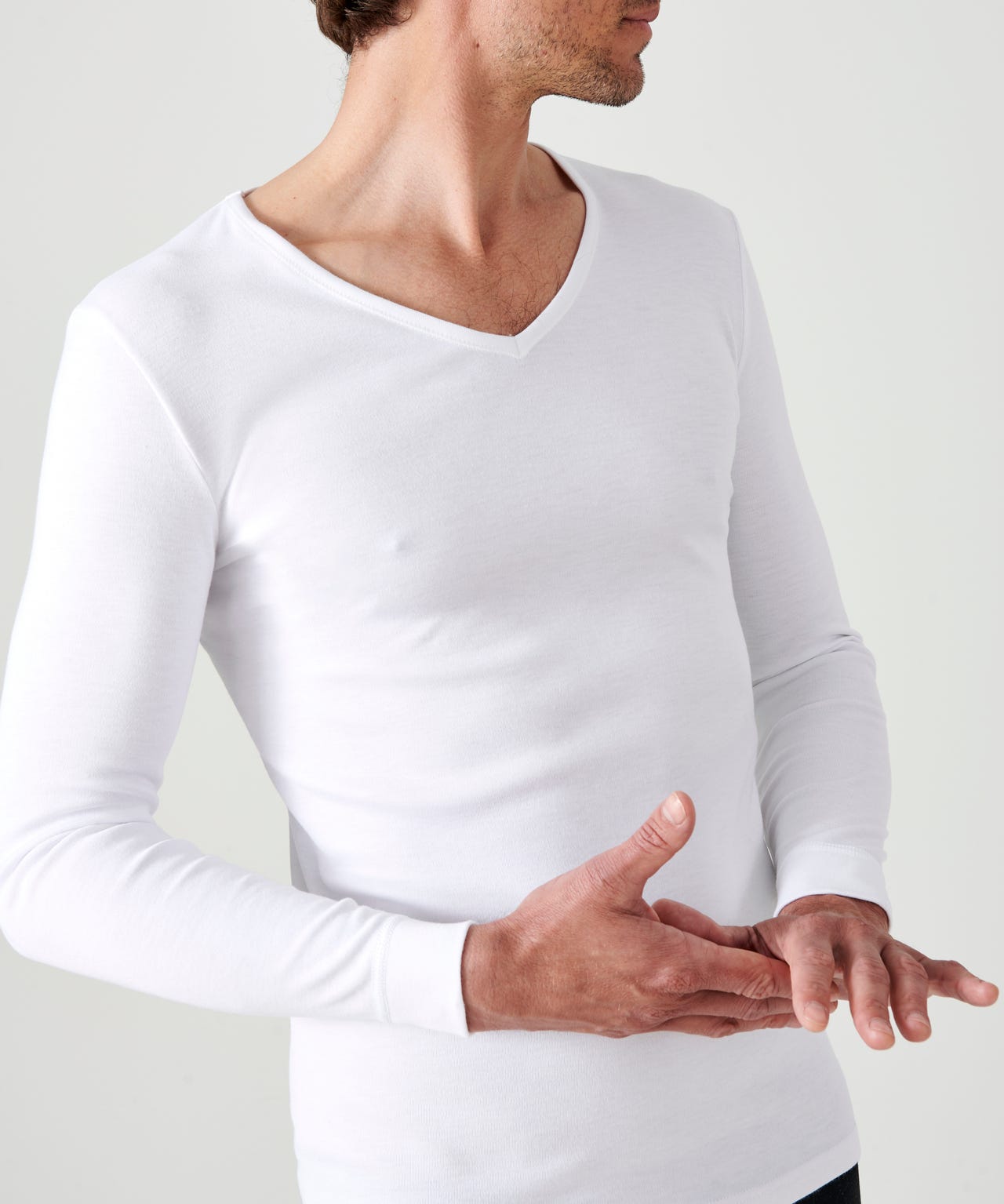 T-shirt Thermolactyl manches longues maille interlock