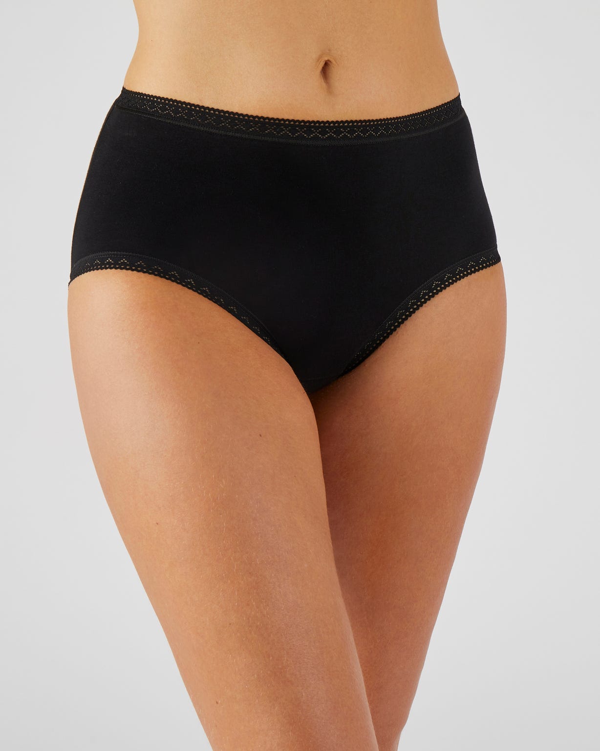 Lot de 3 culottes midi coton stretch + 1 GRATUITE