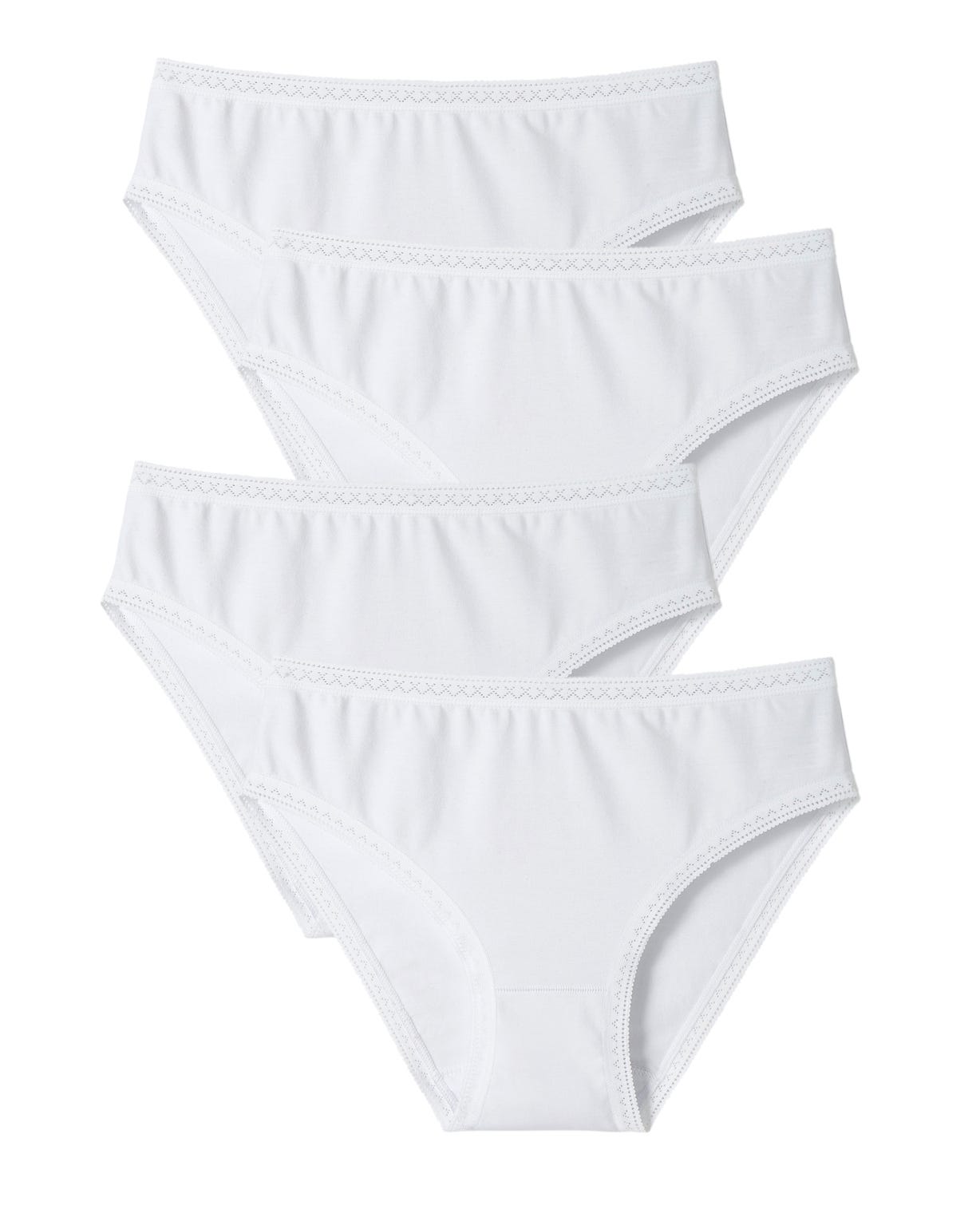 Lot de 3 culottes mini coton stretch + 1 GRATUITE.