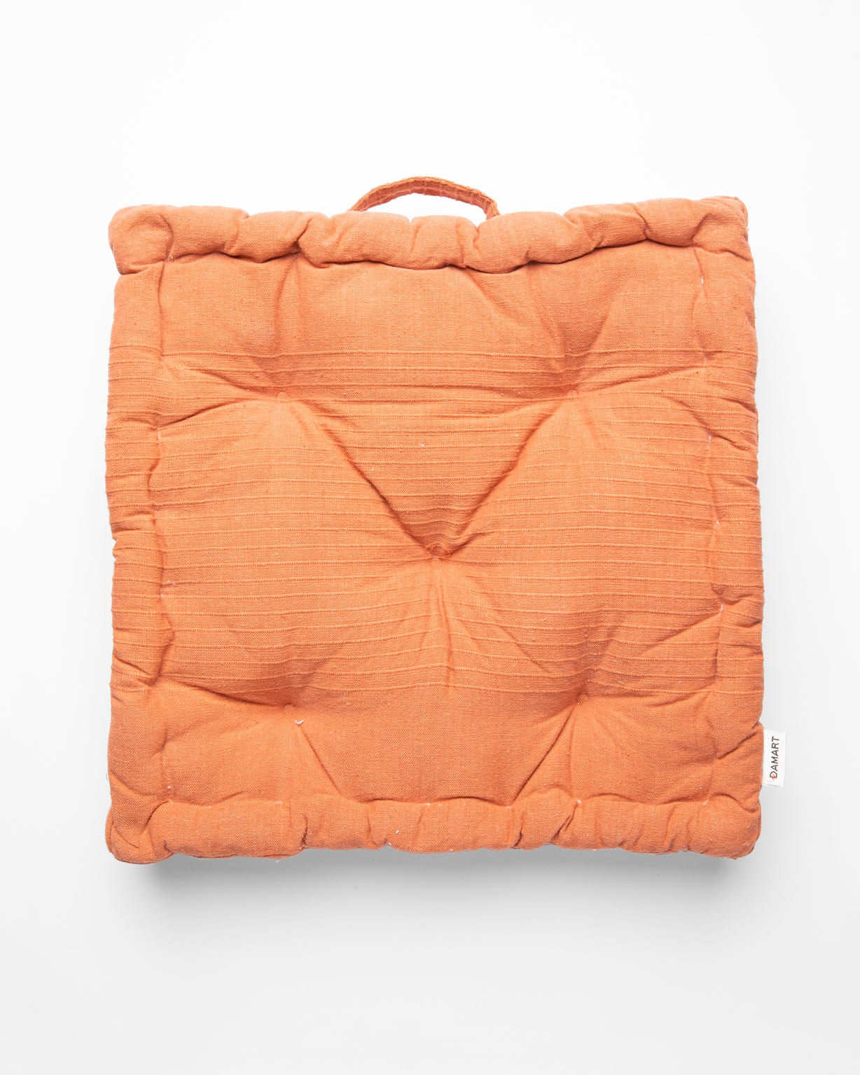 Coussin d'assise uni et rayé