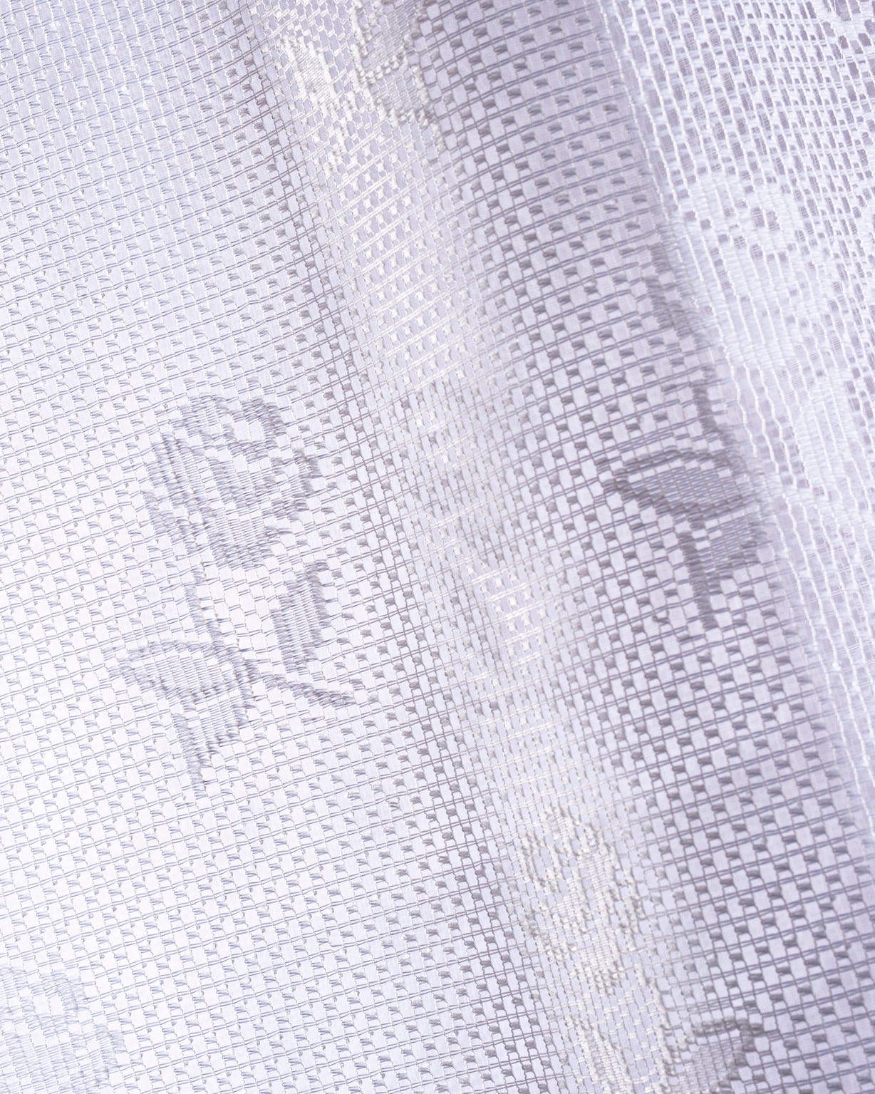 Paire de vitrage Fleurs