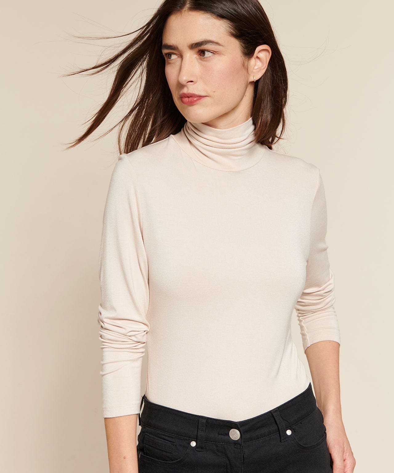 Sous pull col roulé