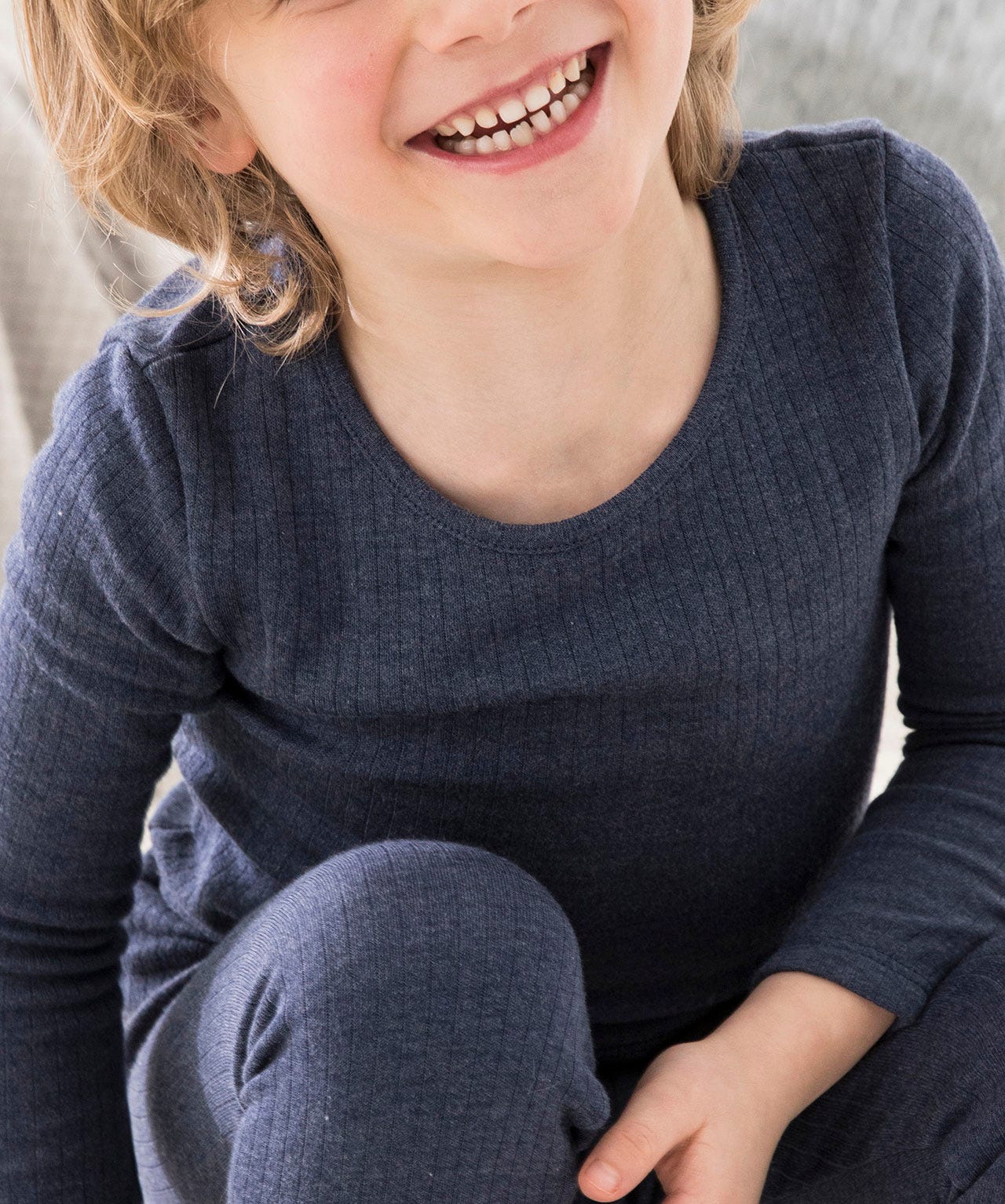 Tee-shirt manches longues, col rond Thermolactyl