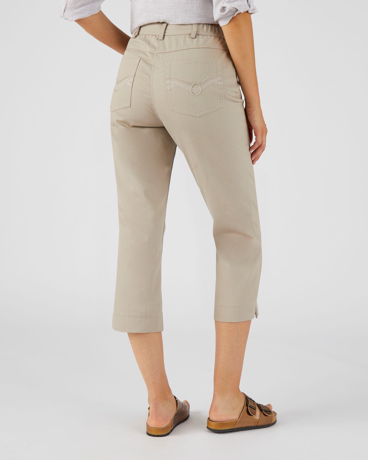 Pantacourt toile extensible