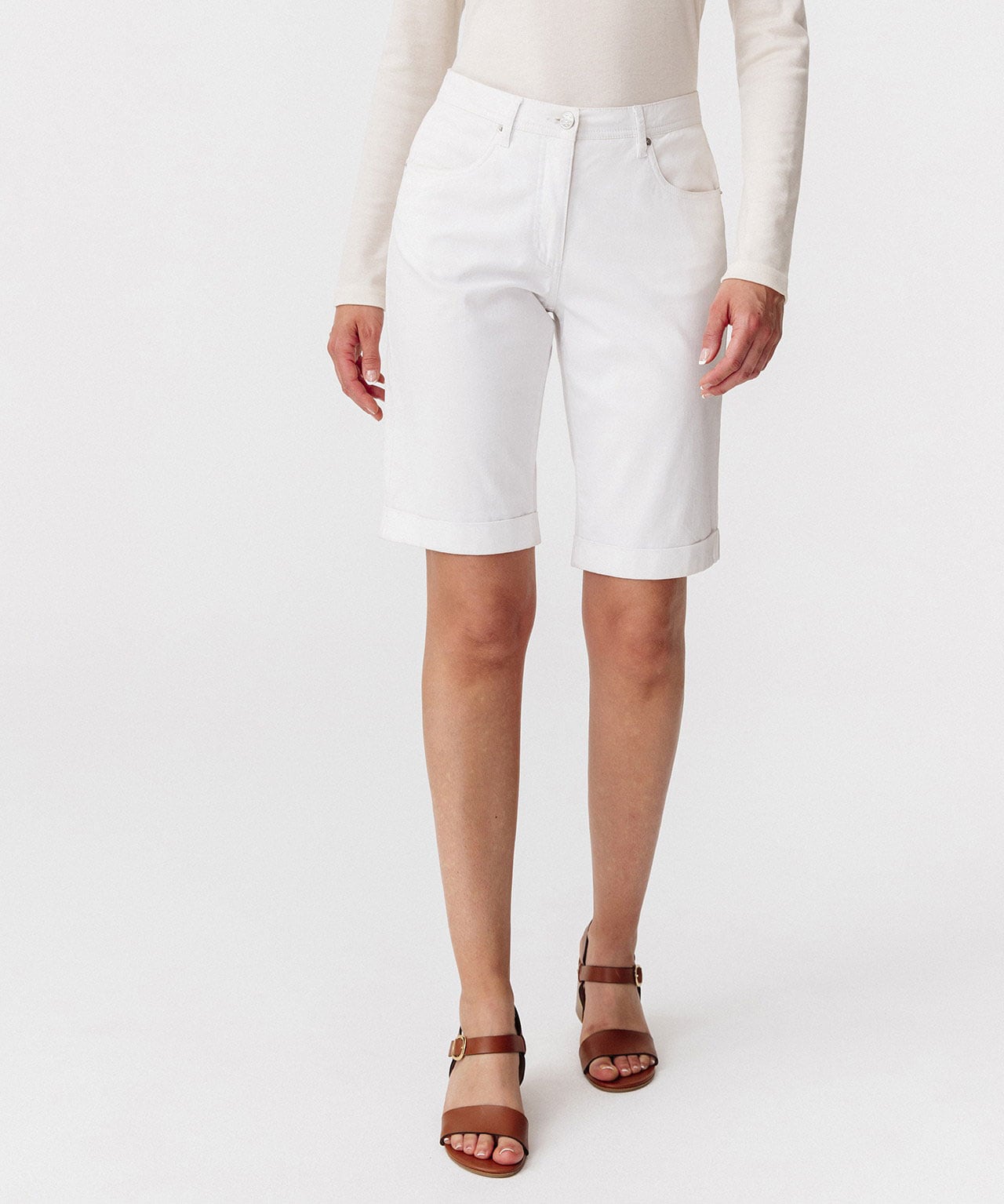 Bermuda coton extensible