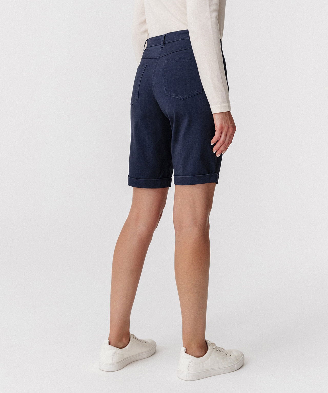 Bermuda coton extensible