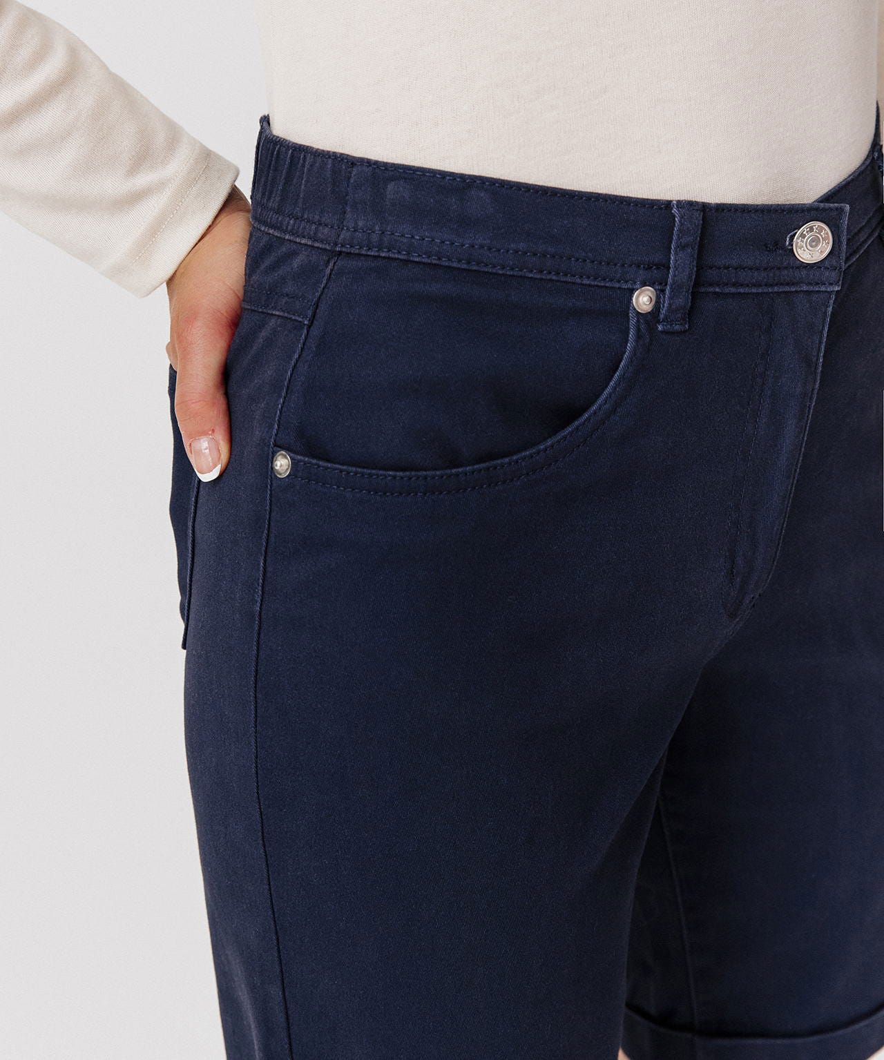 Bermuda coton extensible