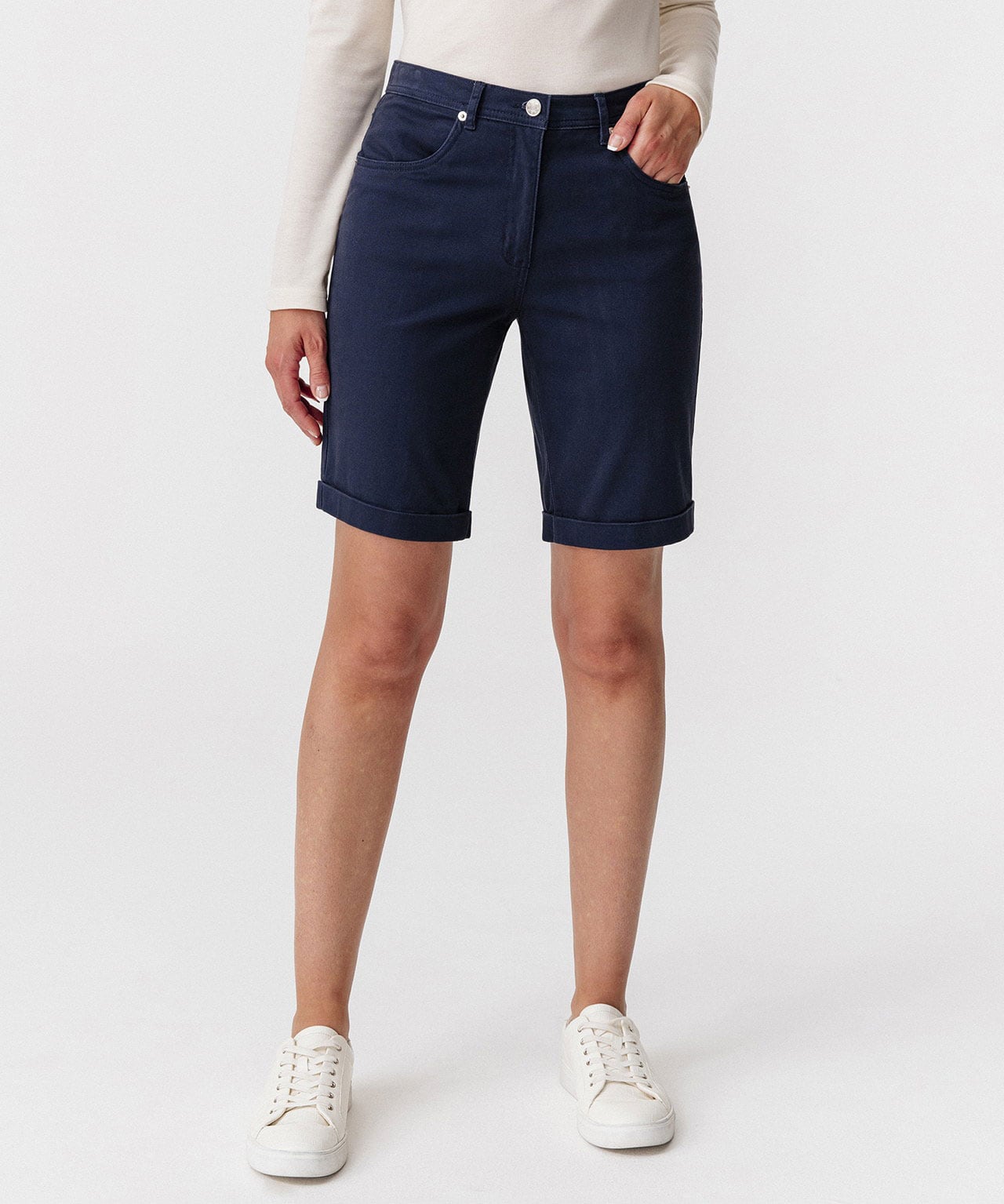 Bermuda coton extensible