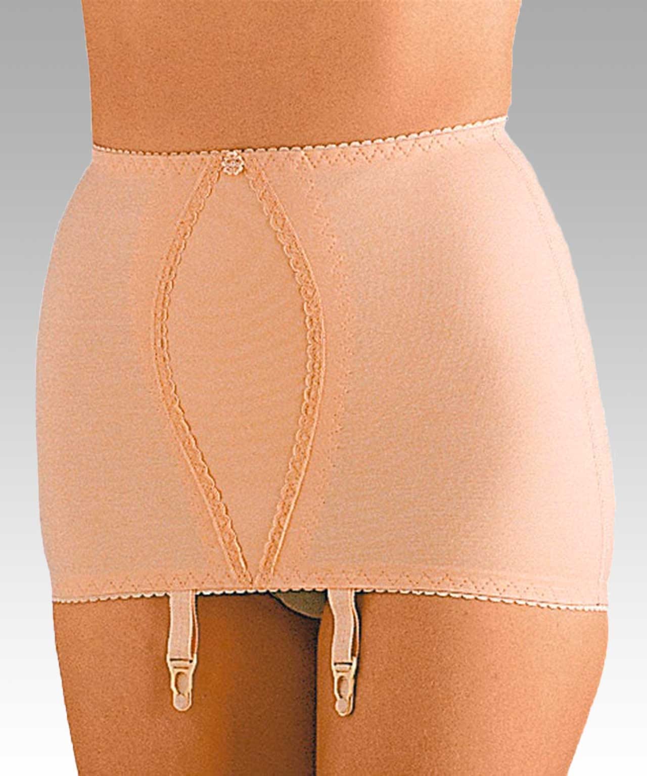 Gaine-fourreau 4 jarretelles fixes