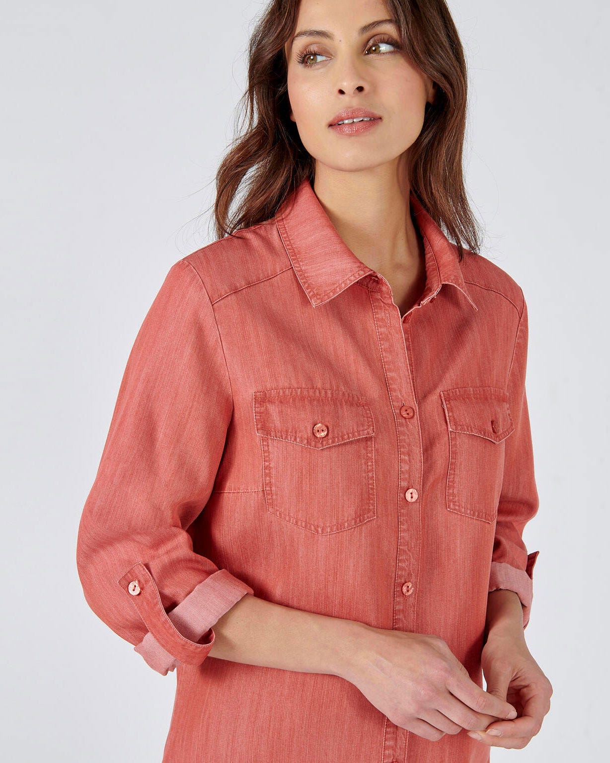 Surchemise fluide lyocell