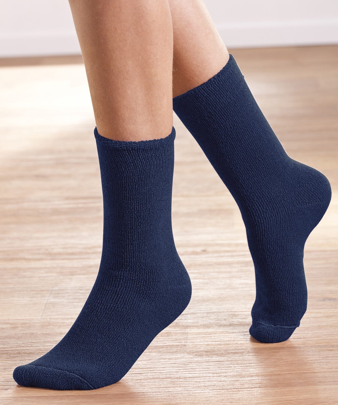 Chaussettes maille jersey bouclette Thermolactyl