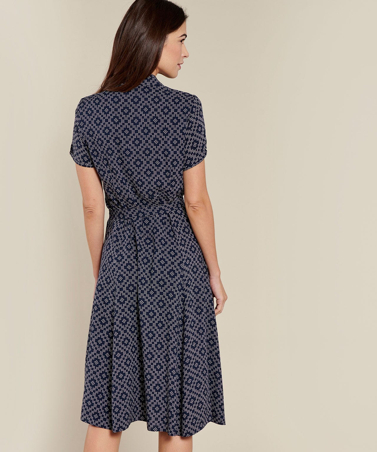 Robe fluide imprimée