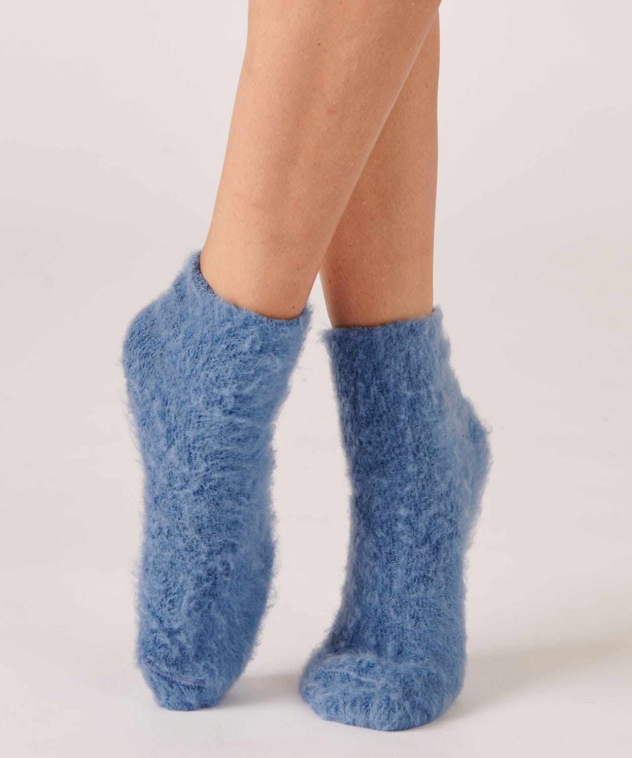 Mi-chaussettes de lit réversibles et mixtes Thermolactyl.