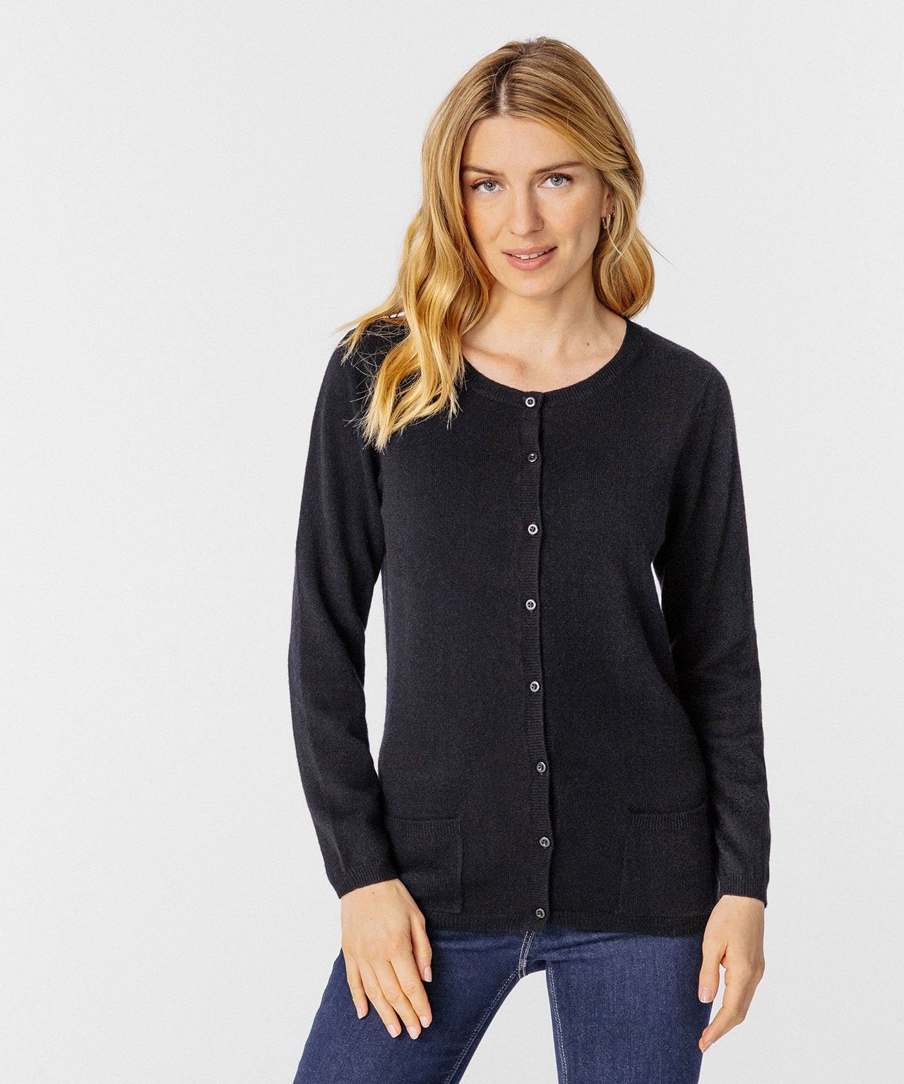 Cardigan pur cachemire