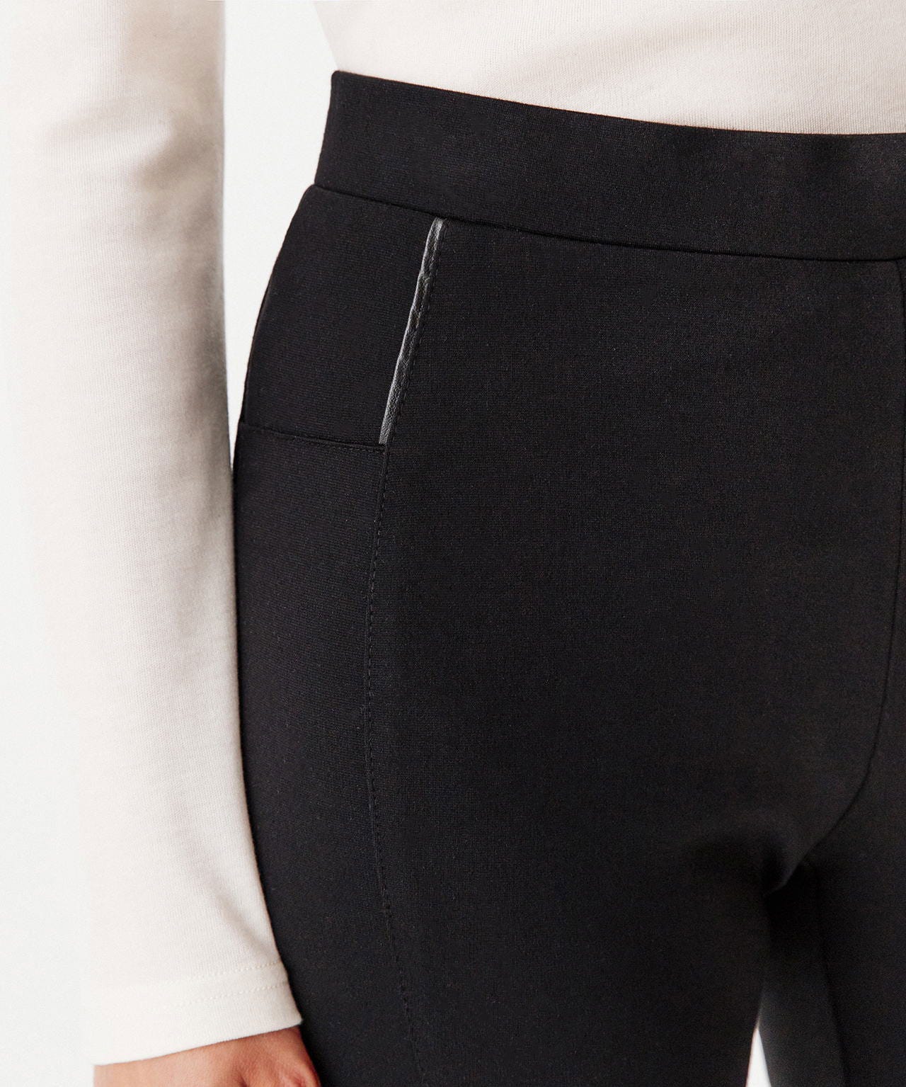 Pantalon maille milano enfilable