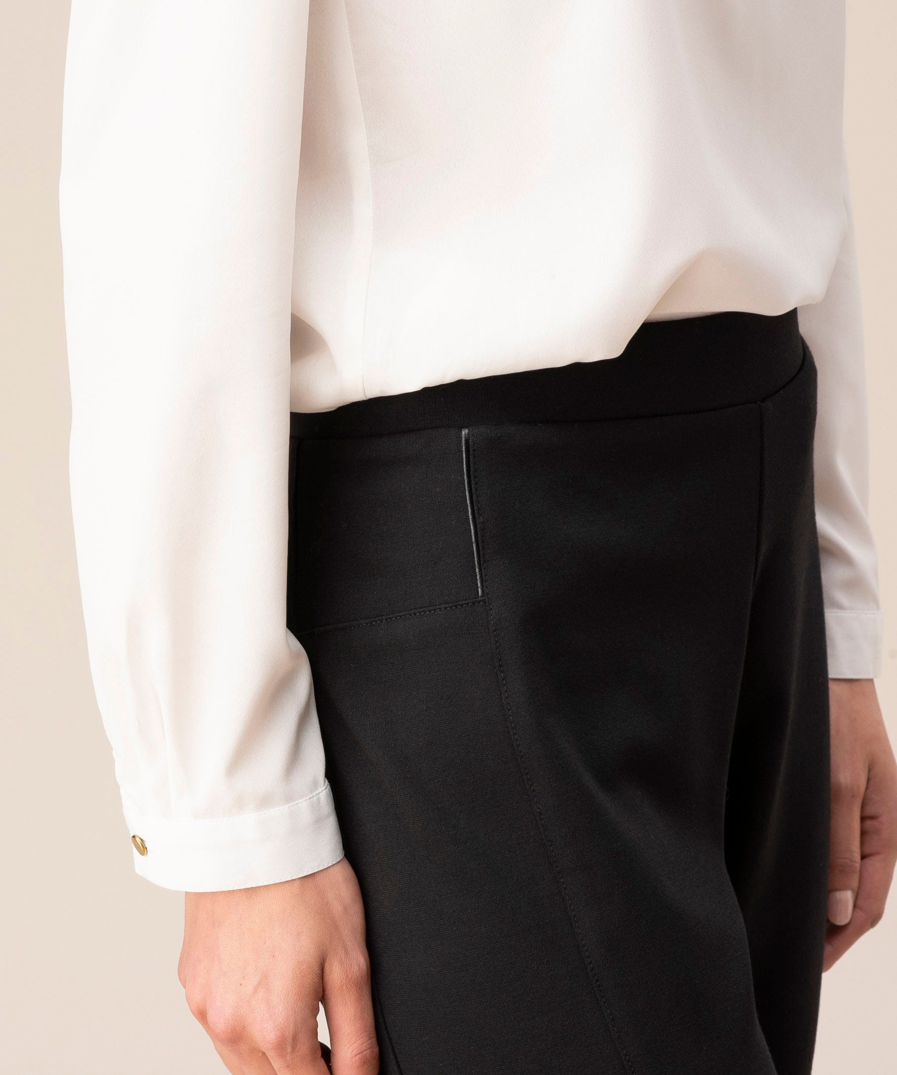 Pantalon maille milano enfilable