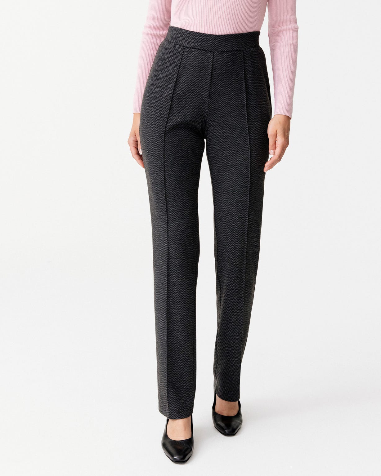 Lot de 2 pantalons maille milano