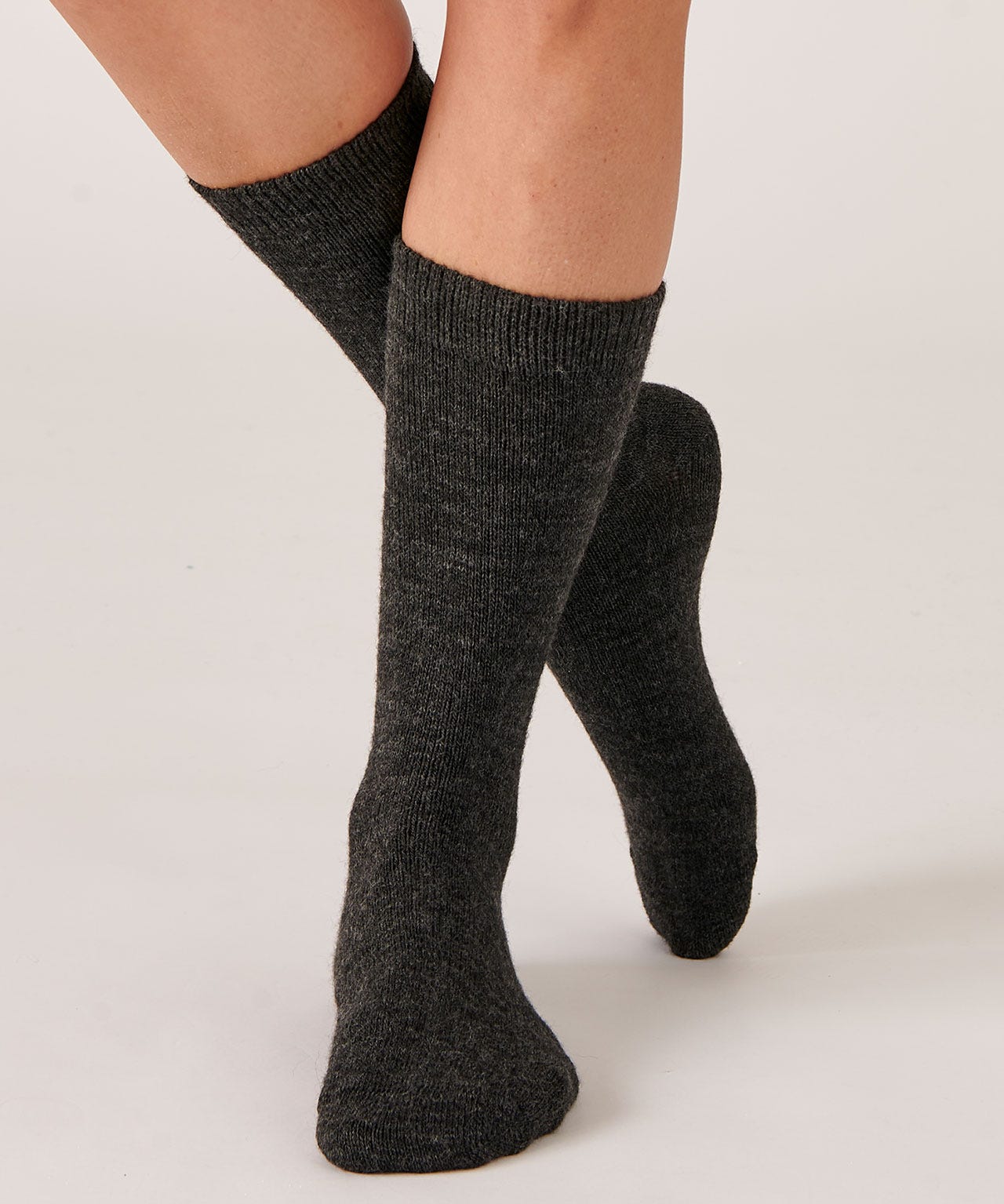 Lot de 3 paires de chaussettes Thermolactyl maille laineuse 