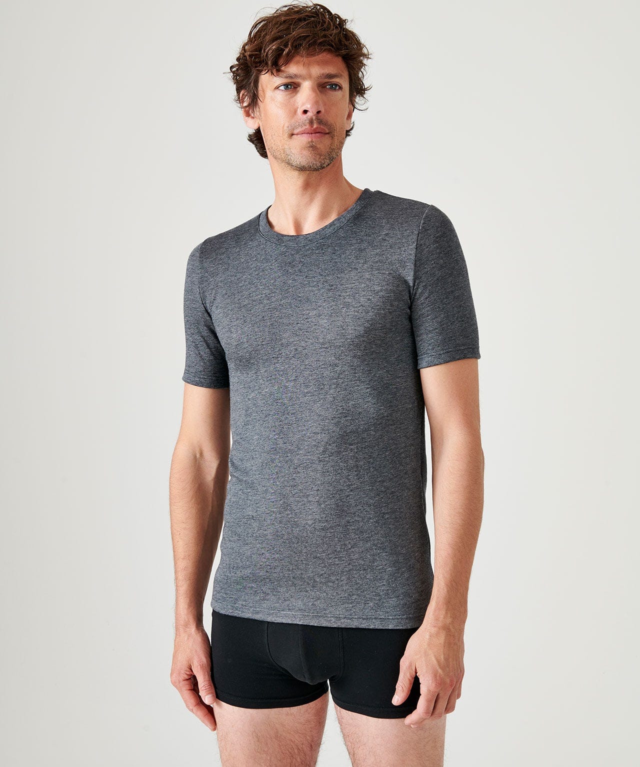 T-shirt double face col rond Thermolactyl