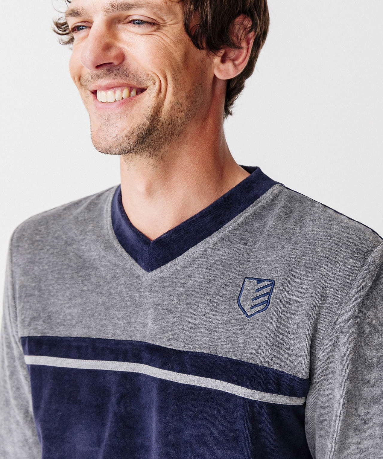 Pyjama maille velours