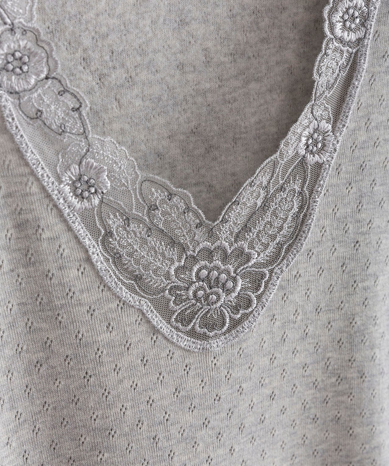 T-shirt manches longues maille ajourée Thermolactyl