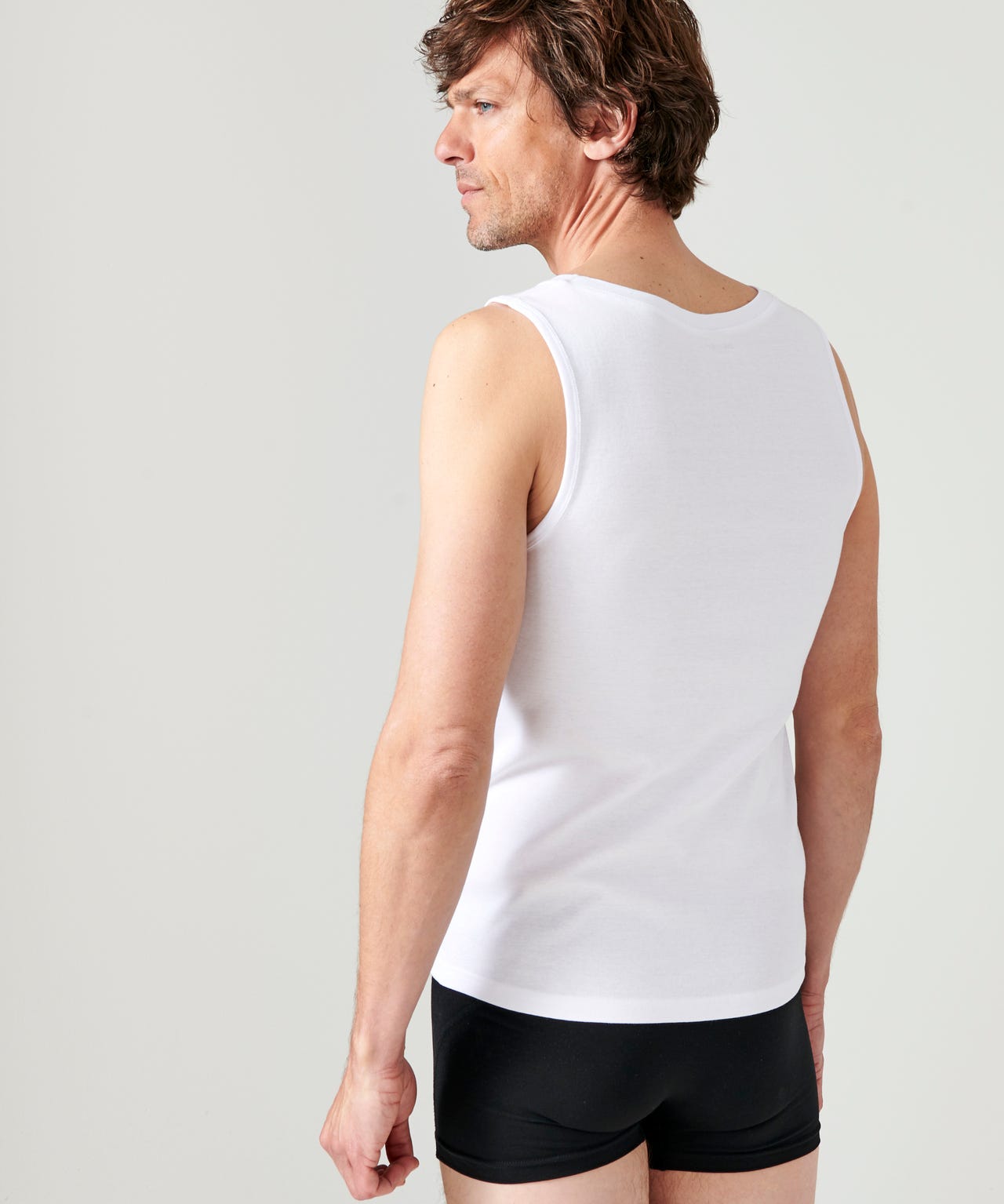 Lot de 2 débardeurs Essential pur coton peigné