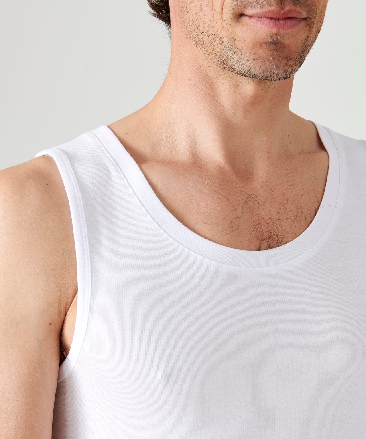 Lot de 2 débardeurs Essential pur coton peigné