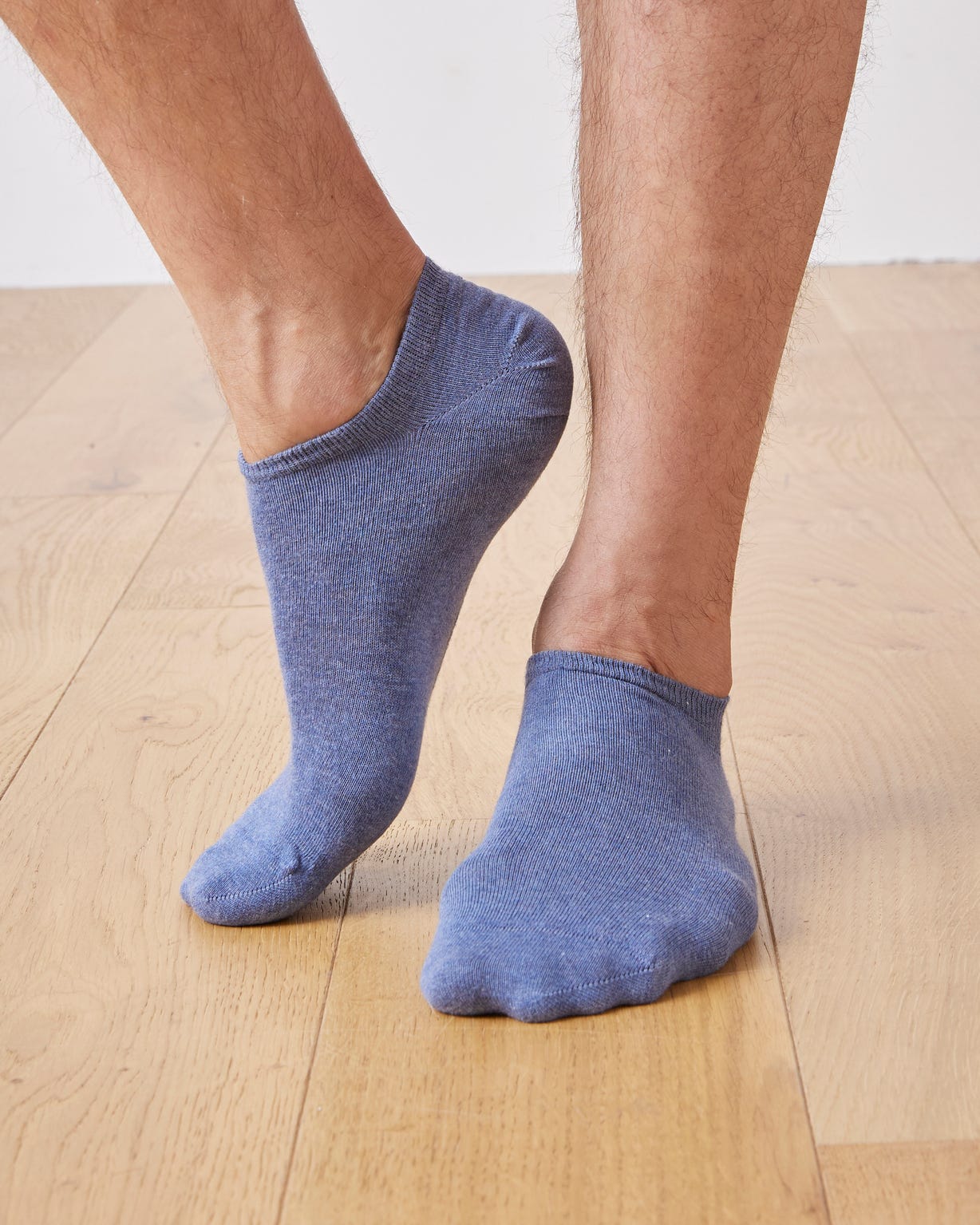 Lot de 2 paires de socquettes mixtes invisibles