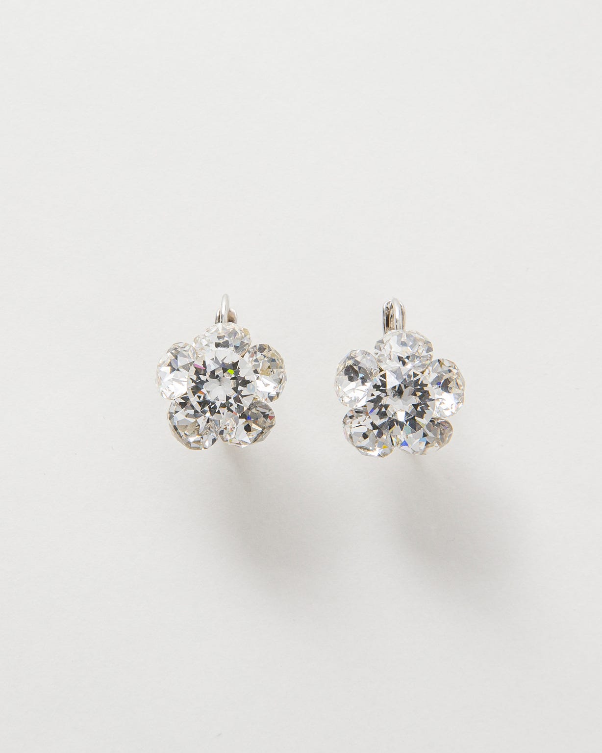 Dormeuses en cristaux taillés