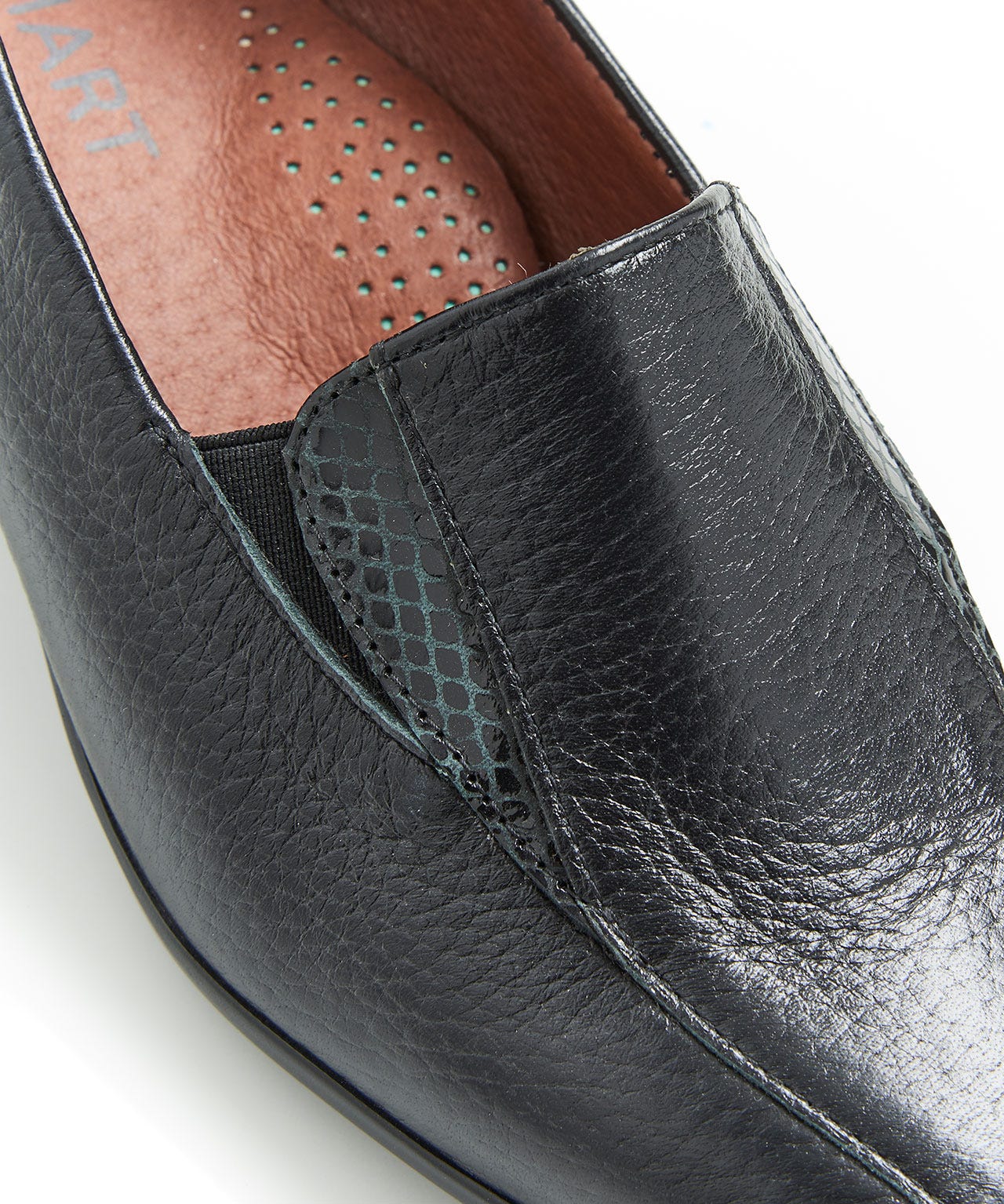 Mocassins dessus cuir cerf