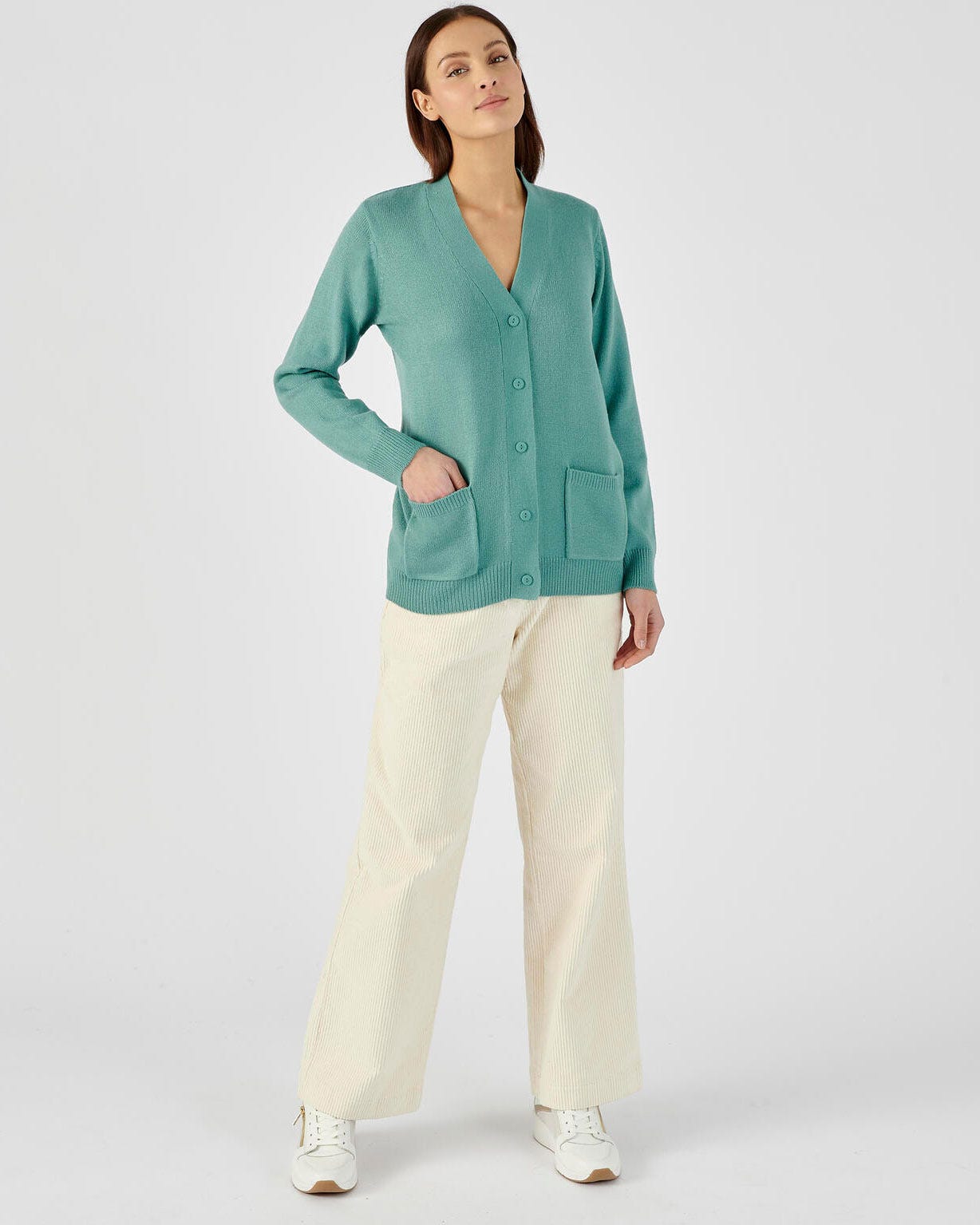 Gilet classique maille jersey 