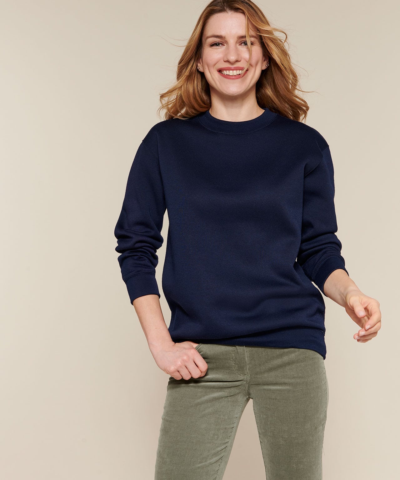 Sweat-shirt en molleton
