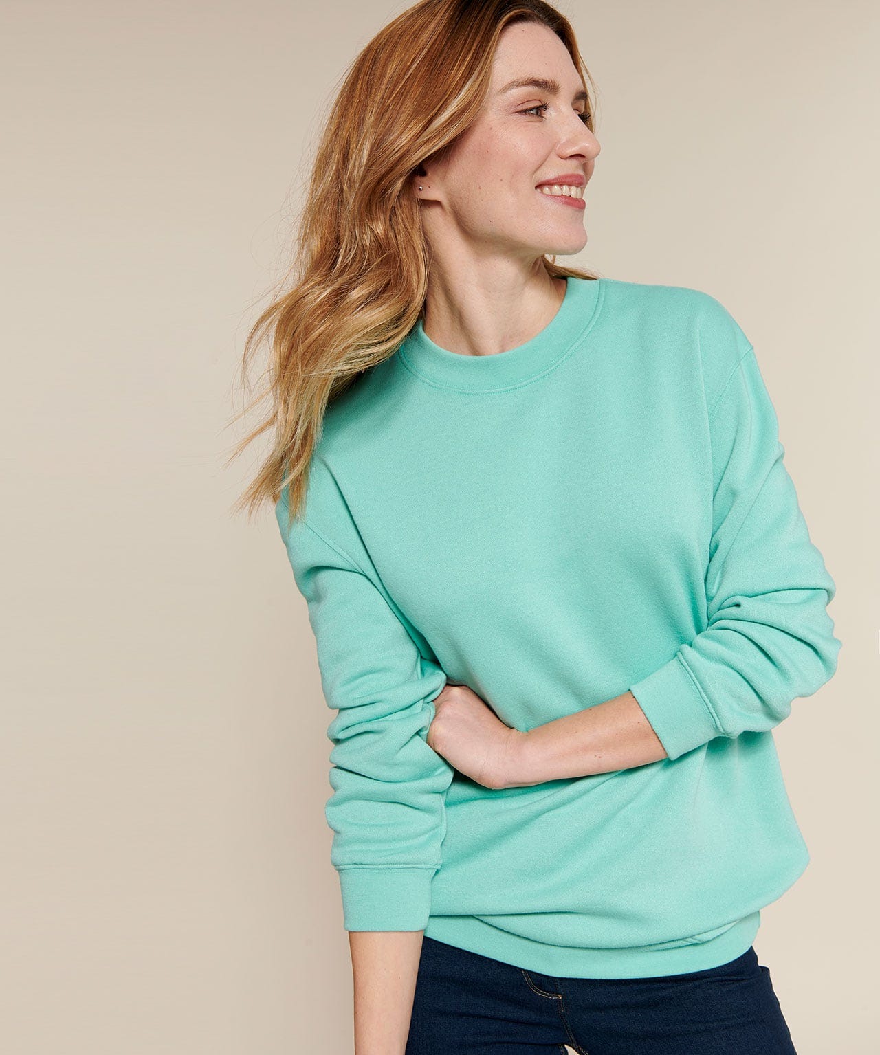 Sweat-shirt en molleton