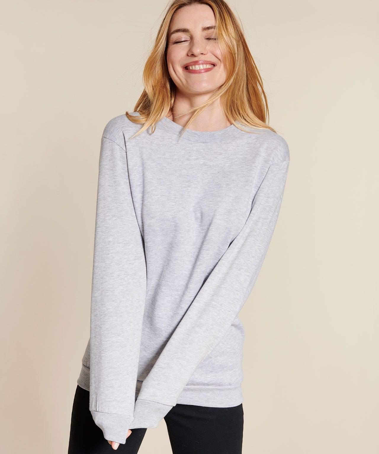 Sweat-shirt en molleton