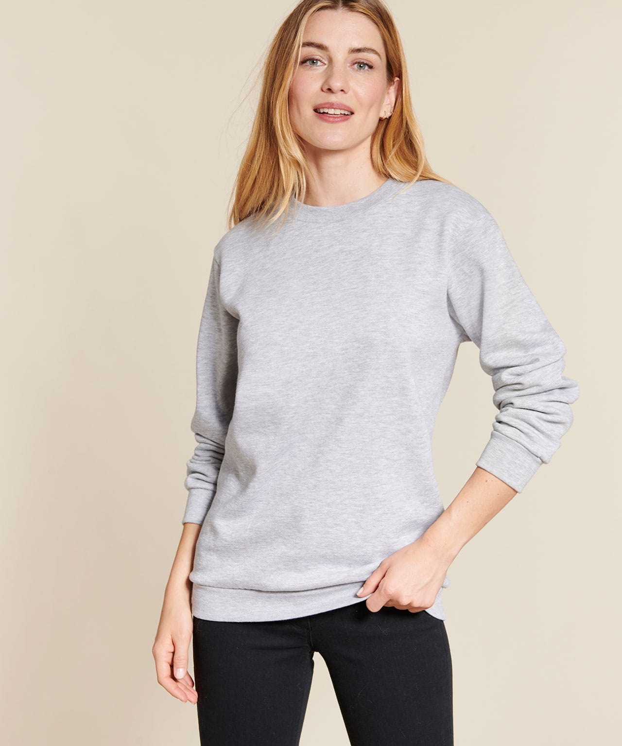 Sweat-shirt en molleton