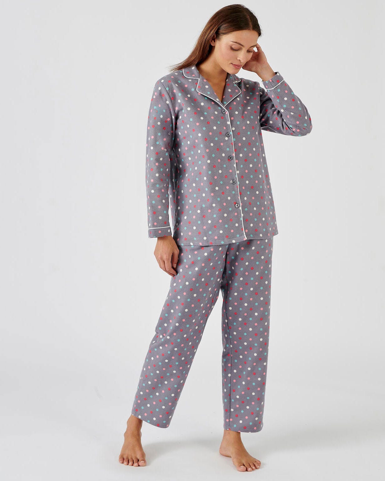 Pyjama flanelle coton imprimé