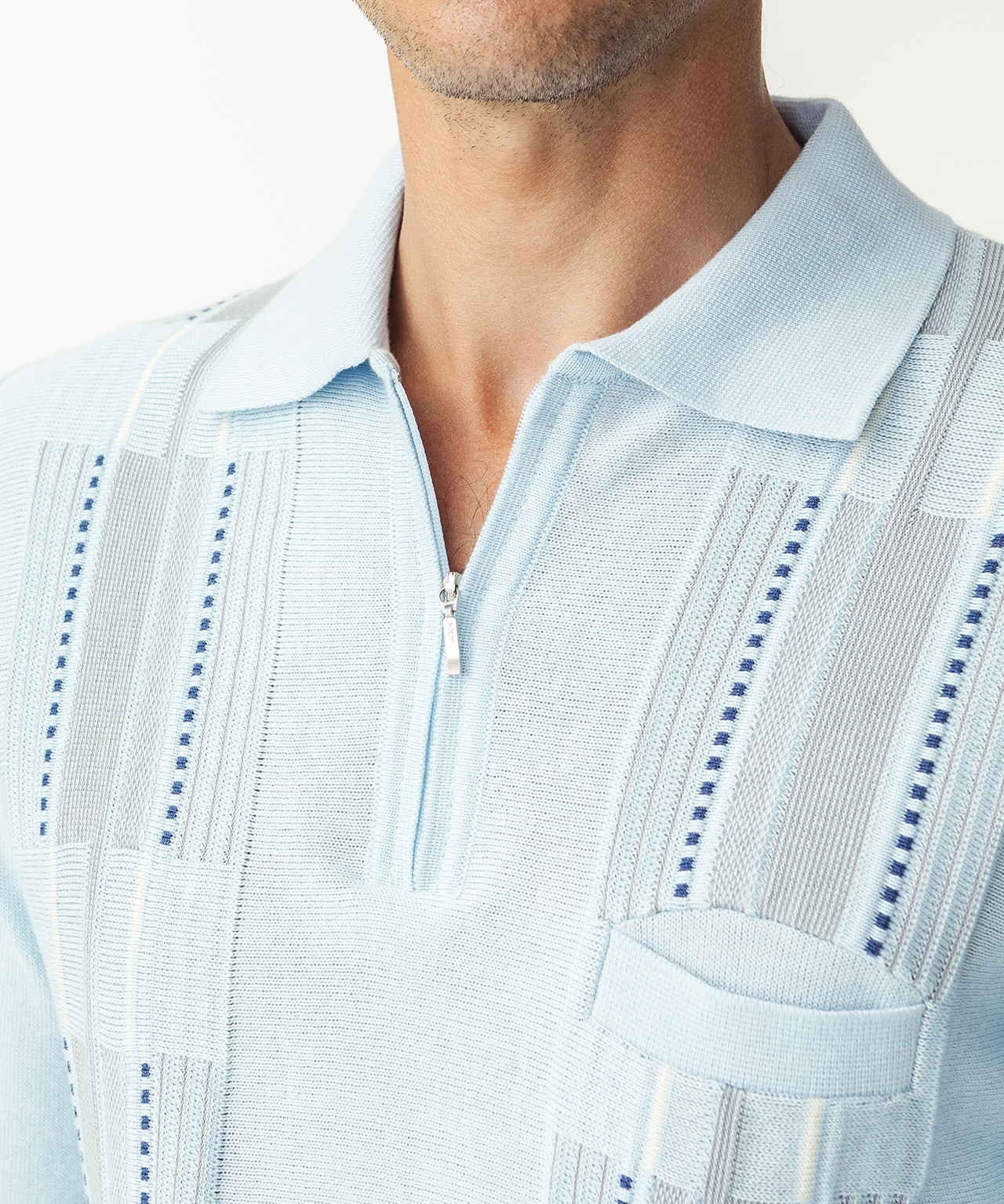 Pull maille jacquard
