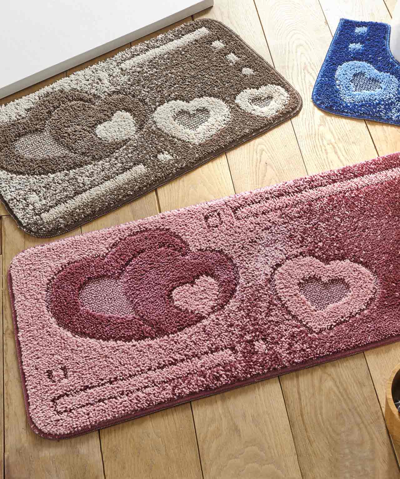 Tapis de bain Cœur