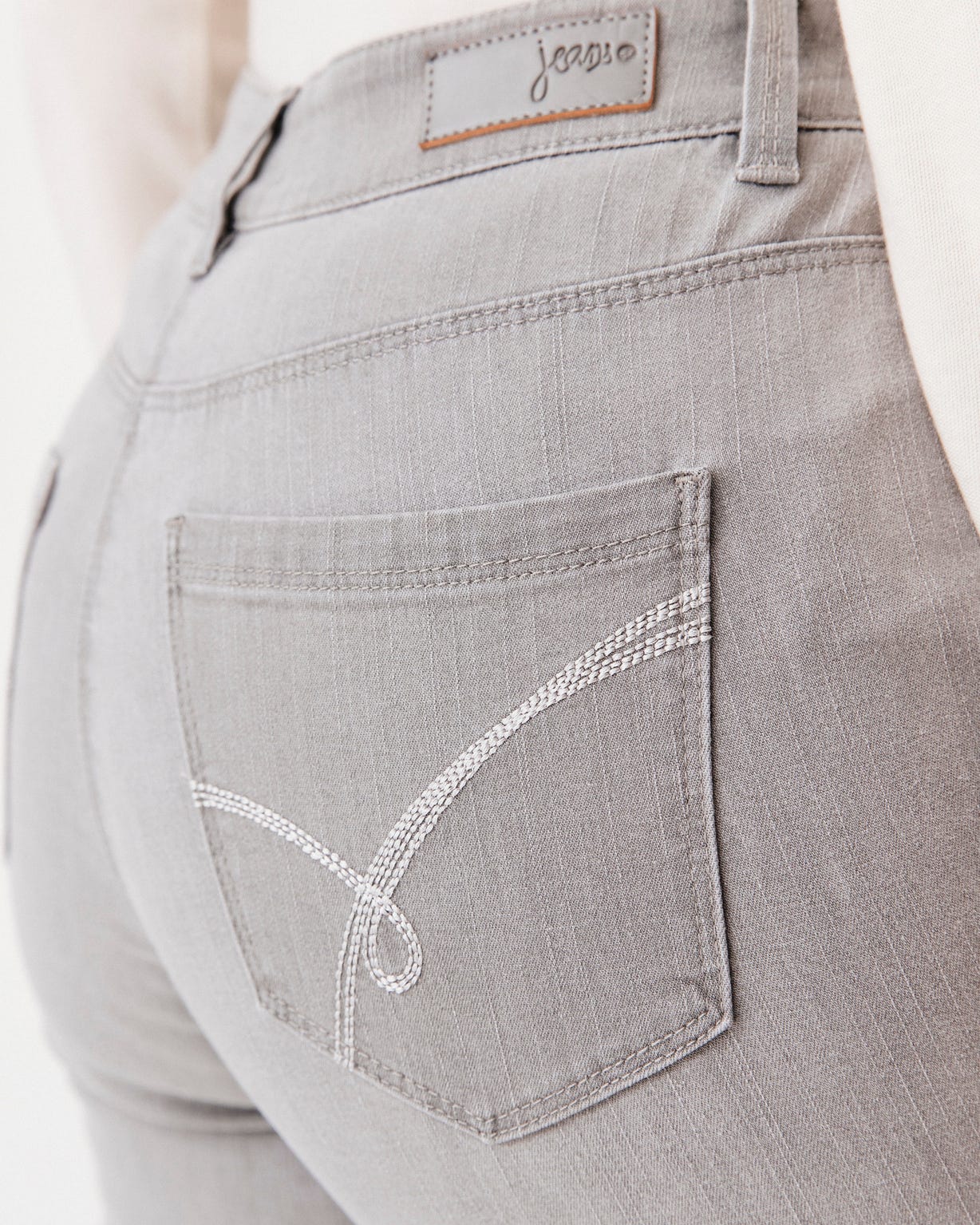 Pantalon denim, coupe droite Perfect Fit by Damart