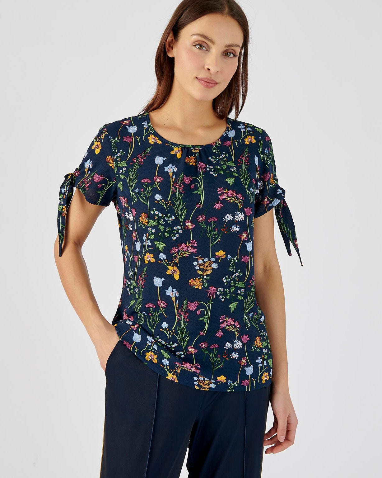 Blouse crêpe léger