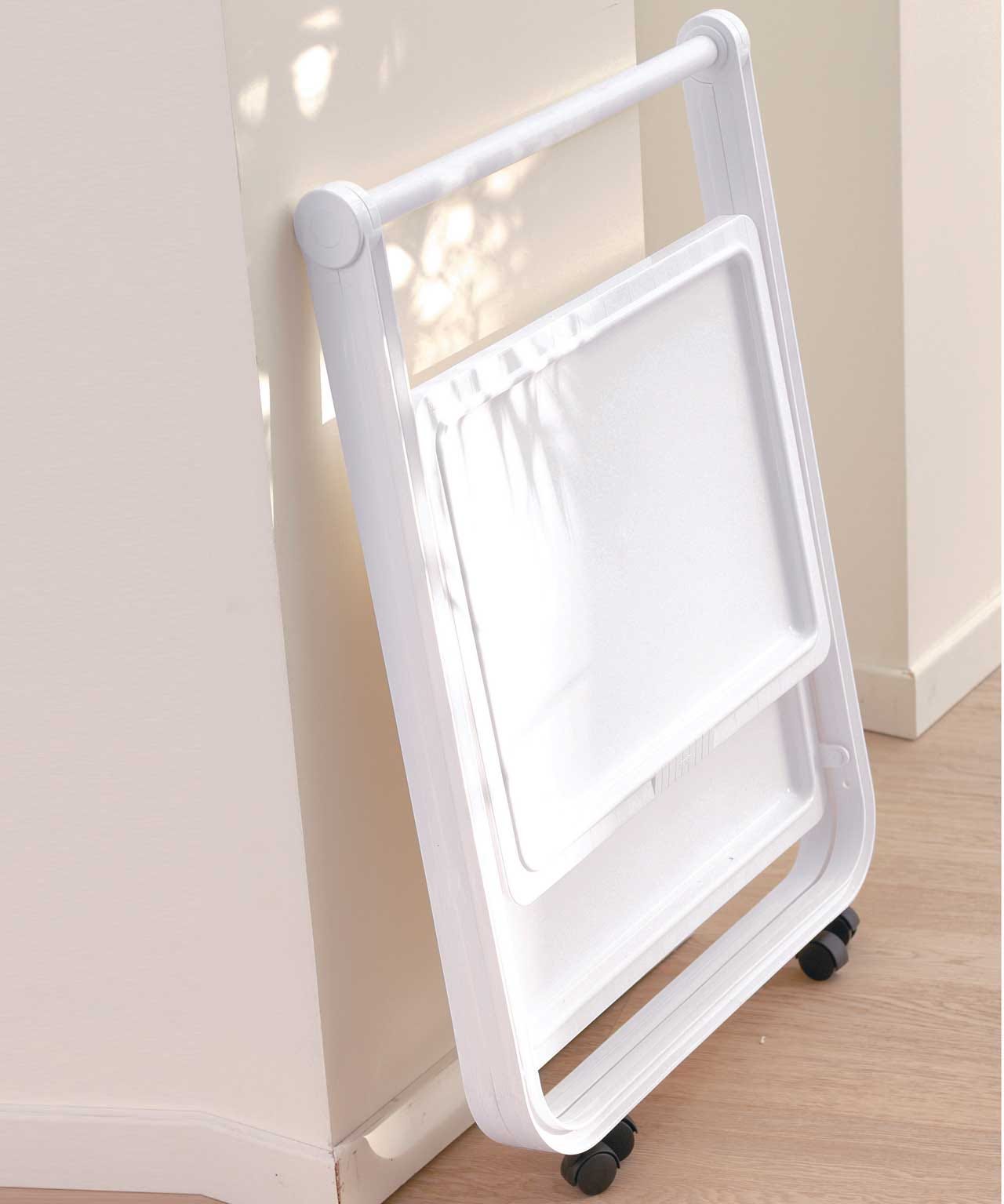 Desserte à roulettes pliable