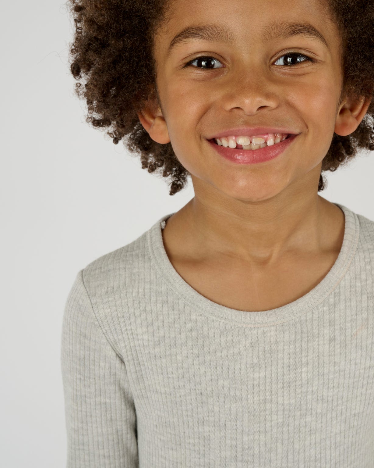 T-shirt Thermolactyl col rond, côtes molletonnées