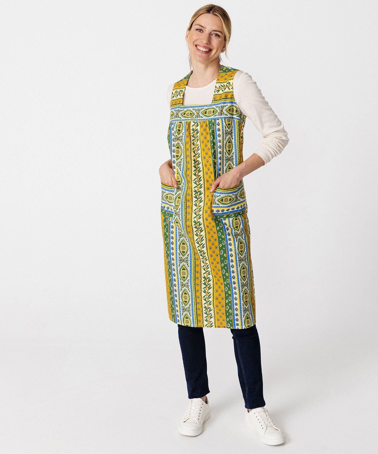 Robe-tablier provençal